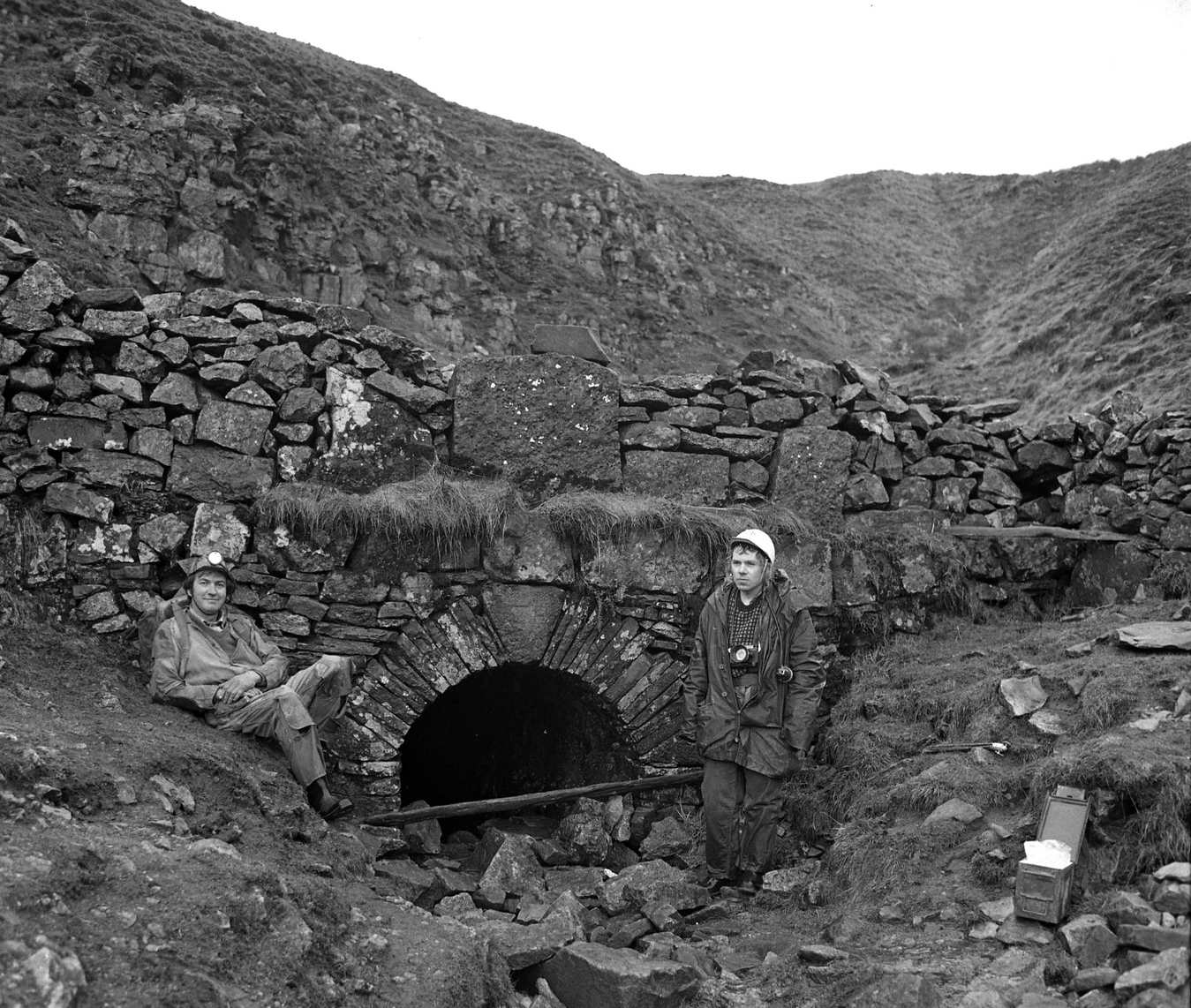 Portal Buckden Gavel Mine 20.3.1977